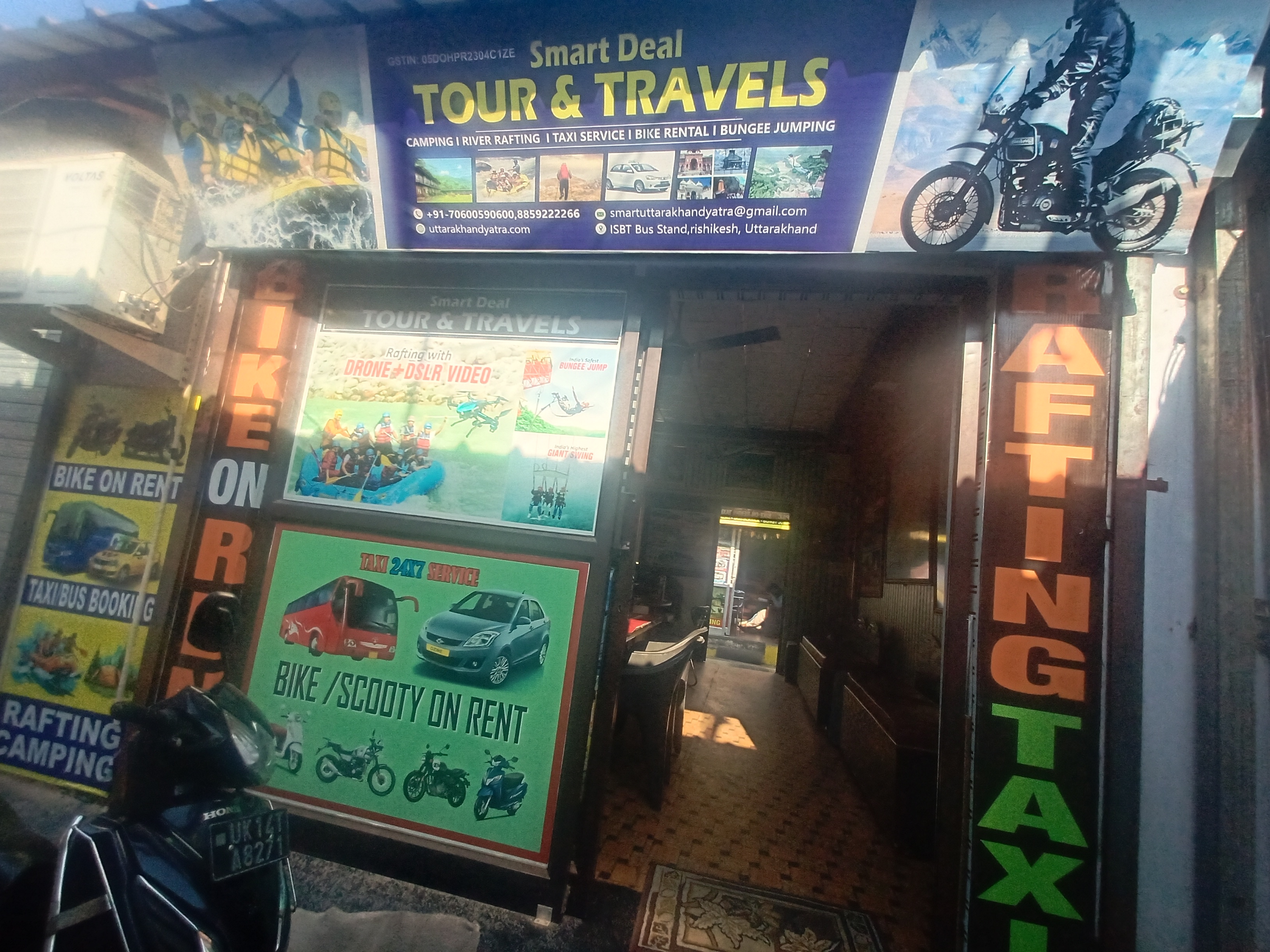 smart deal bike on rent rishikesh