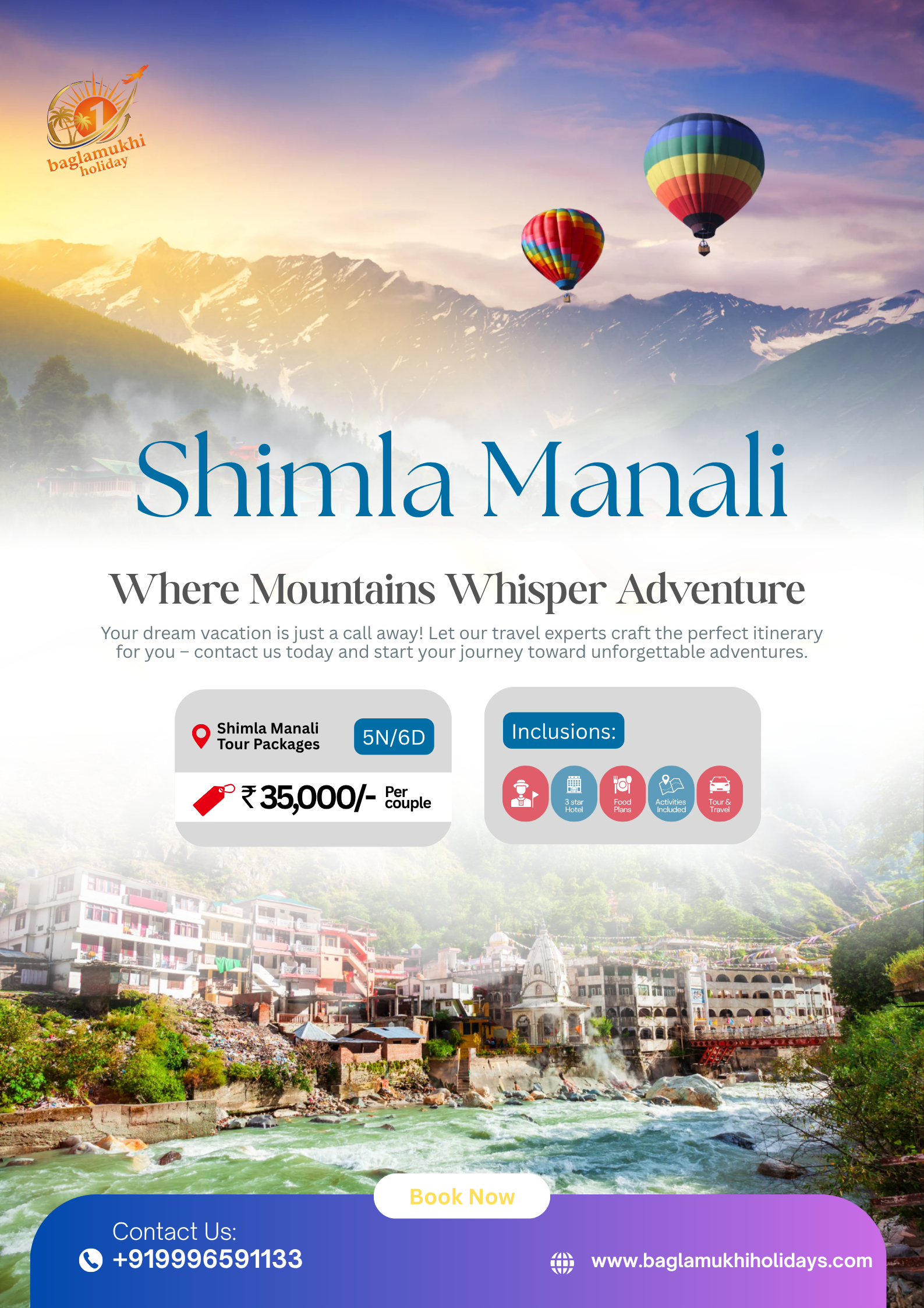 Manali Stickers 6 days Shimla Manali Tour package – Custom Itinerary by Verified Vendor ...